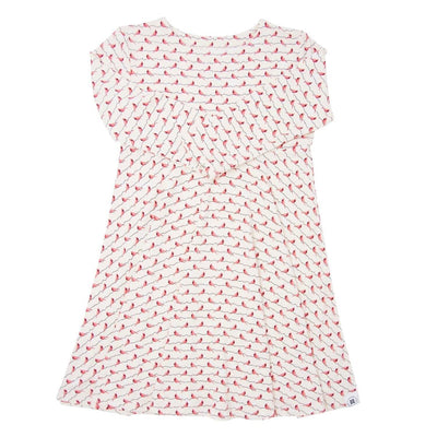 Swirly Girl Dress - Cardinals - Dresses