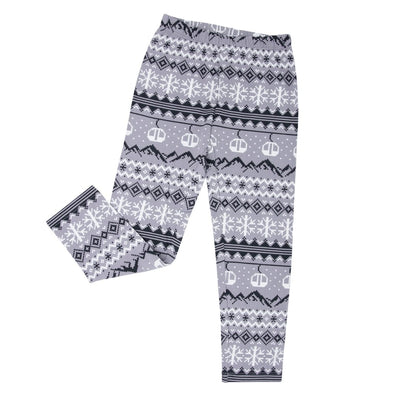 Classic Legging - Fair Isle Charcoal