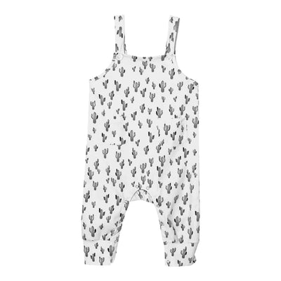 Harem Knit Overall - Cacti