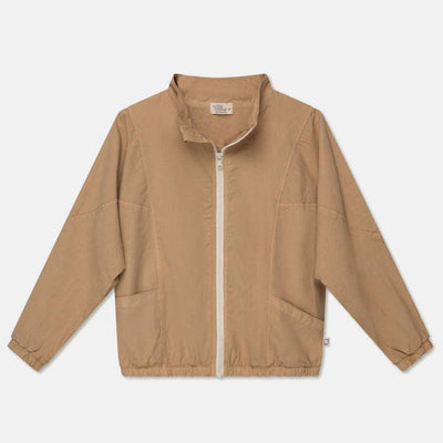 Poplin Bomber Jacket - Sand - Jacket