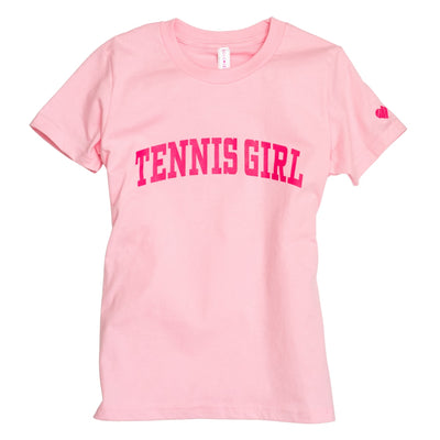 Tennis Girl Tee - Pink