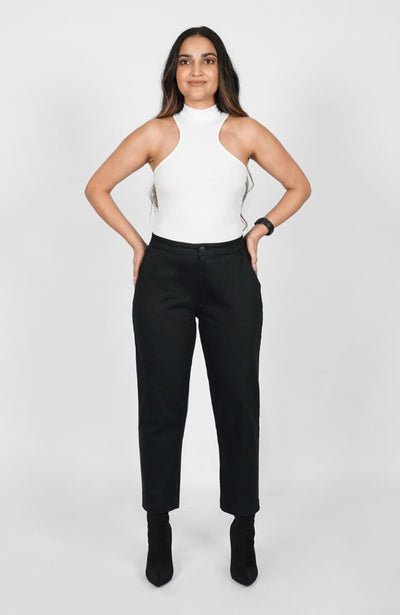 The Crop Pant - Black