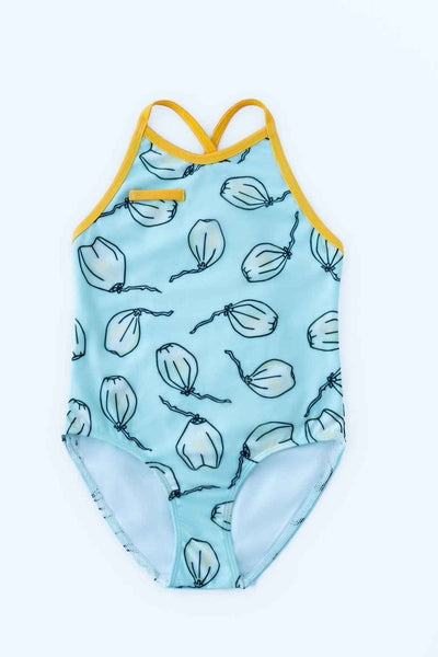 Amelia Full Piece Suit - Coconut - One Piece Swim