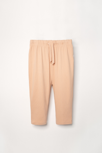 Organic Pima Cotton Kids Lounge Pants - Pink