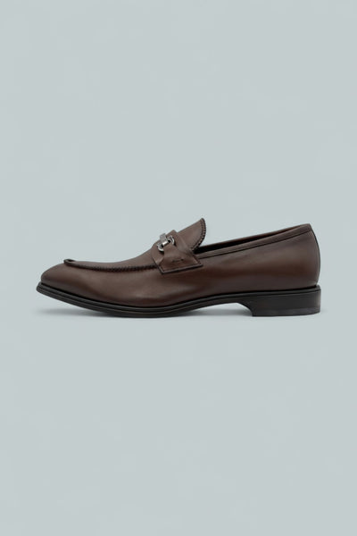 Bentley Doupont Lux Leather Bit Loafers - Midbrown