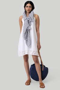 Short Tent Dress - Coconut White