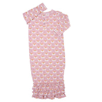 Ruffle Gown - Foxy Lady