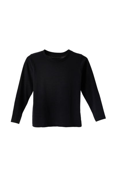 Relaxed Fit Long Sleeve with Elbow Pads - Navy