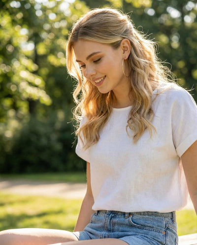 18k Rose Gold Large Hoop Earrings