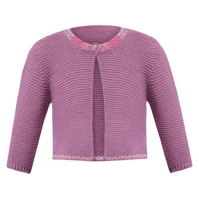 Knit Cardigan - Pink - Cardigan