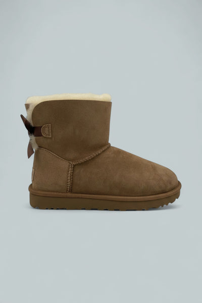 Mini Bailey Bow II Boots - Chestnut