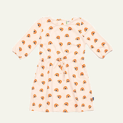 Rainbow Kid Dress - Soft Pink/multi - Dresses