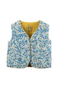 Reversible Kids Vest - Honey Blueberry