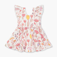 Short Sleeve Let's Dance Dress - Wildflowers