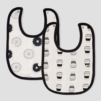 2 Pack Bib Bundle - Oh Donut Even - One Size - Bib