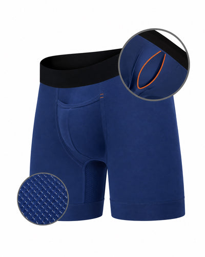 Elite Air II Boxer Brief - Poseidon Blue