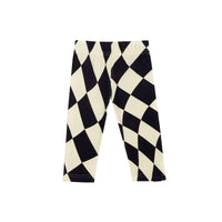 Baby Leggings with Print - Black