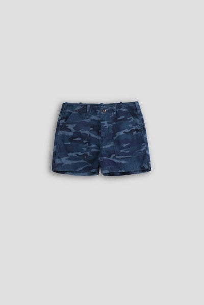 Surplus Short Shorts - Navy Camouflage
