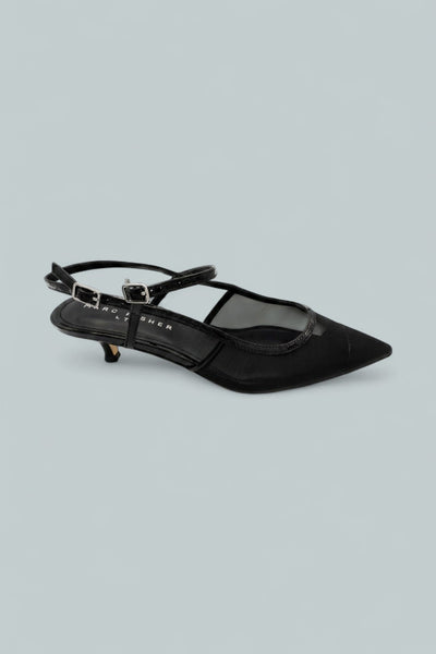 Ceddy Pointed Pumps - Black 001 Leather