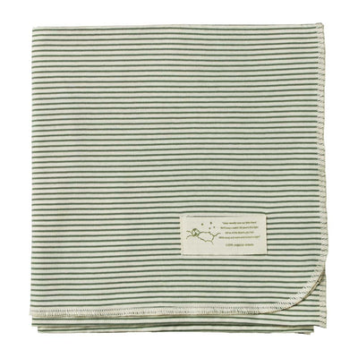 Cotton Wrap - Nettle Pinstripe - FINAL SALE - OS - Swaddle