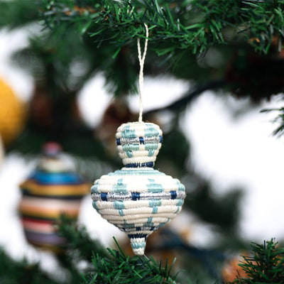 Blue Rounded Ornament