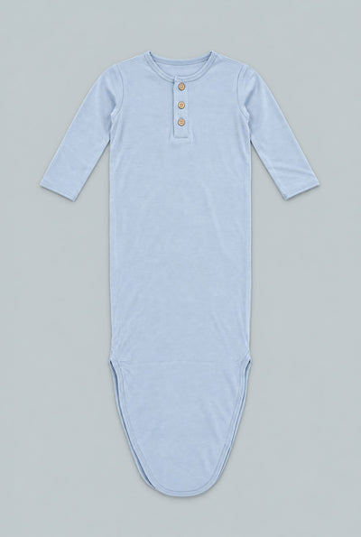 Knotted Gown - Blue Fog