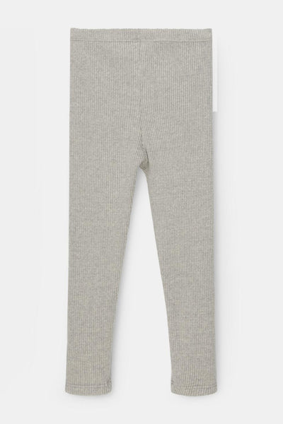 Organic cotton leggings - Light grey - Leggings