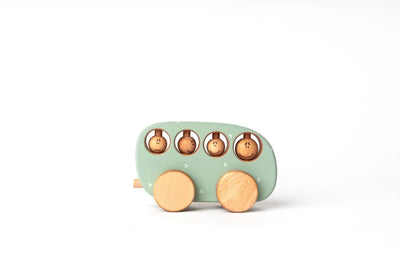 Wooden Bus Toy - One Size - ’Wooden Toy - Baby Kids Kids Adult Baby’
