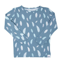 Big Kid Pajama - Feathers