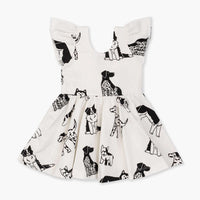 Short Sleeve Let's Dance Dress - Puppy Love