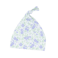Knot Hat - Vintage Flower Purple