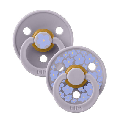 Bibs Pacifier 2 Pack - Fossil Grey Mix