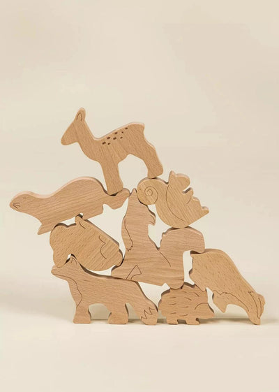 Wooden Balance Puzzle - Forest