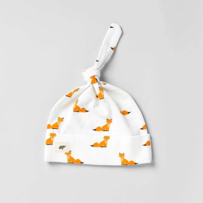 Top Knot Cap - Fox Tails