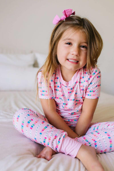 2 Piece Short Sleeve Bamboo Pajama - Besties