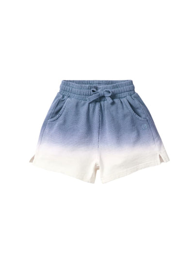 Ombre Sweatshort - Blue