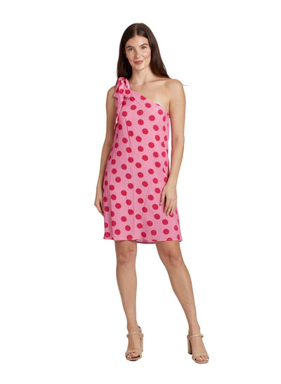 Jennifer Dress - Pink Dot