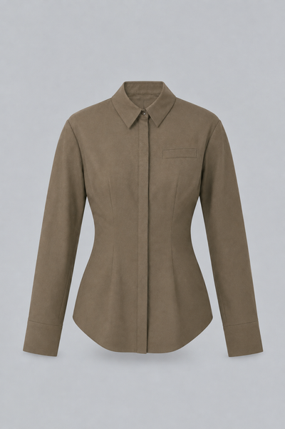 Elvin Shirt - Chocolate