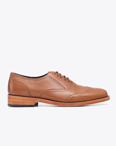 Taylor Wingtip - Saddle Brown - FINAL SALE