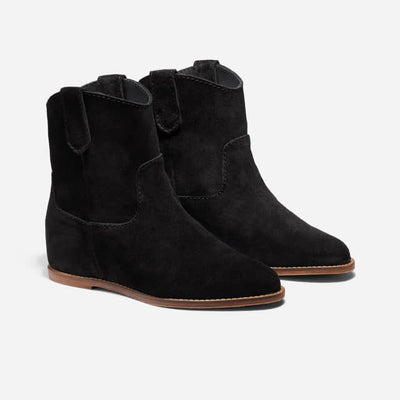 Amaya Bootie - Black Suede