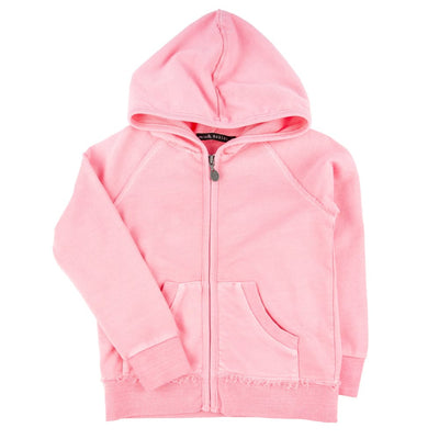 Indigo Zip Up - Sea Pink