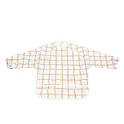 Smock Bib - Plaid Pattern