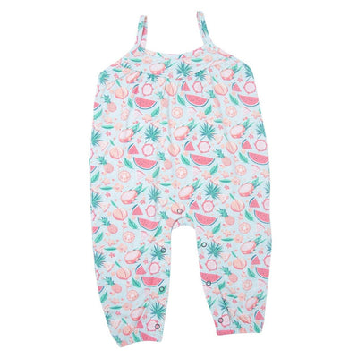 Tank Pant Romper - Dragon Fruit - Romper