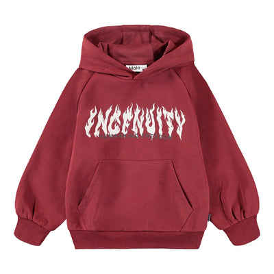 Mic Hoodies - Dark Red