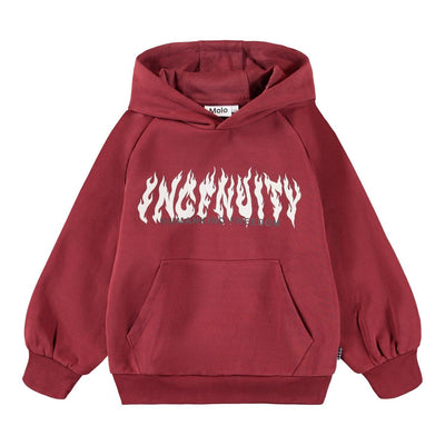 Mic Hoodies - Dark Red