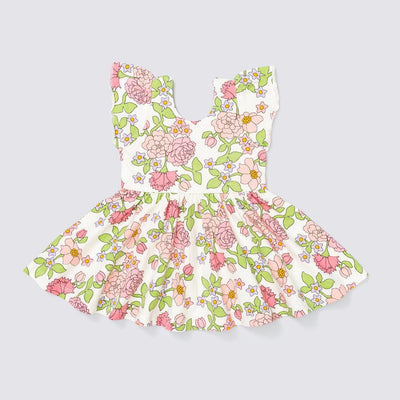 Short Sleeve Let's Dance Dress - English Garden