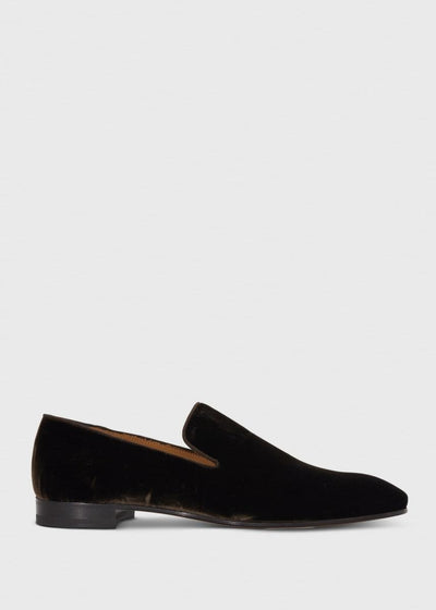 Harrier Velvet Formal Slip-On - Brown