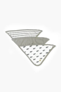 3-Pack Bib Bundle - Grey