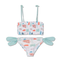 Scribble Girl Bikini - Natural / Scribble