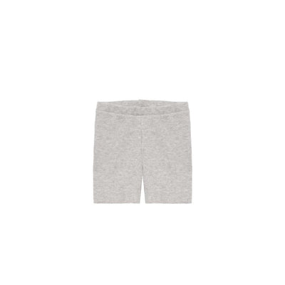 Rib Shorts - Light Grey